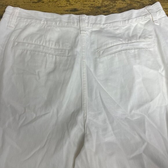 Madewell The Harlow Wide Leg Jean Airy Denim Edition Tile White Sz 33 - Picture 7 of 11